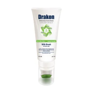 Drakon Facial Wash for Oily Skin with Silicone Brush - 175 ml
