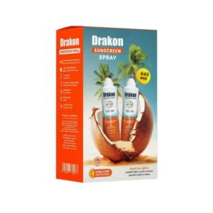 Drakon Sunscreen Spray 200ml SPF 50 (1+1) Promo Pack