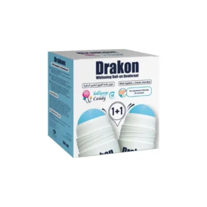 Drakon Whitening Roll-On Deodorant Lollipop Candy (1+1) Promo Pack