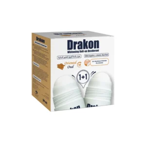Drakon Whitening Roll-On Deodorant Oriental Oud (1+1) Promo Pack