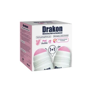 Drakon Whitening Roll-On Deodorant Pink Bubble (1+1) Promo Pack