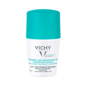 Vichy 48H Soothing Anti-Perspirant Sensitive or Depilated Skin Roll-On - 50 ml