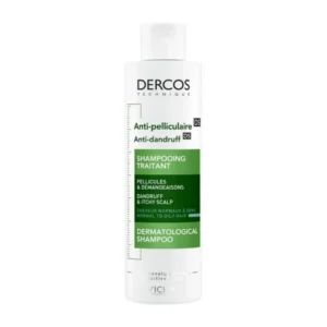 Vichy Dercos Anti-Dandruff DS Dermatological Shampoo for Normal to Oily Hair 200 ml