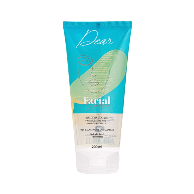 Dear Facial Cleanser For Oily & Acne Prone Skin 200 ml 1+1