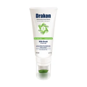 Drakon Facial Wash for Oily Skin with Silicone Brush - 175 ml