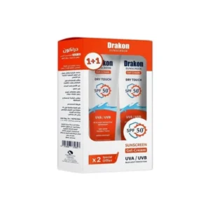 Drakon Sunscreen Gel-Cream 60gm (1+1) Promo Pack