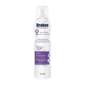 Drakon Whitening DeoSense Berry Vanilla (Sensitive Zone Deodorant) - 150 ml