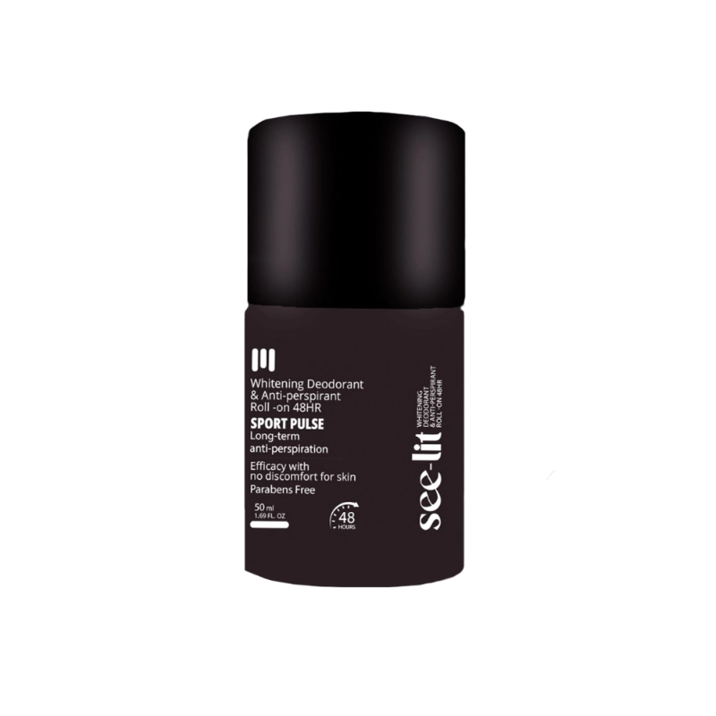 Seelit Roll On - Whitening Deodorant & Anti-Perspirant - Sport Pulse For Men 50 ml 1+1