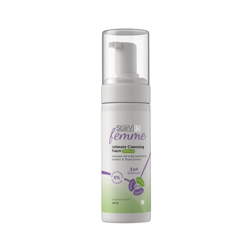 Starville Femme Intimate Cleansing Foam Refresh 150 Ml