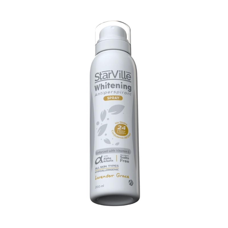 Starville Whitening Antiperspirants Spray Lavender Grace 200 Ml