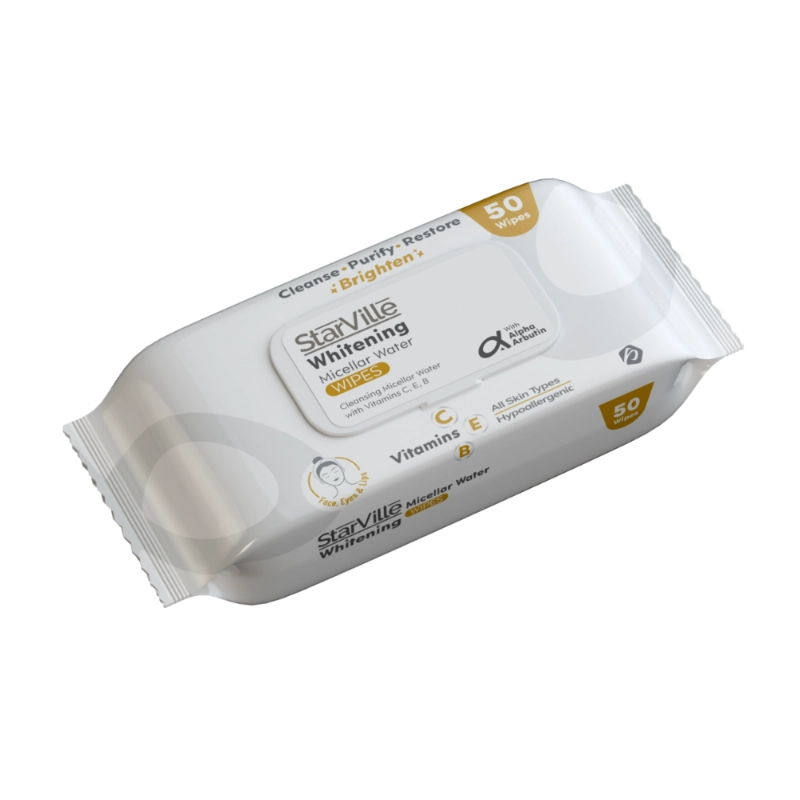 Starville Whitening Micellar Water Wipes 50